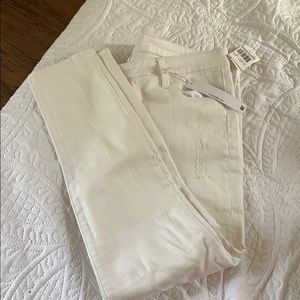 Out from the Kloth white skinny jeans